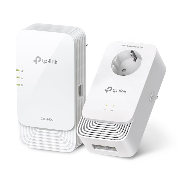 TP-Link PGW2440 KIT Karta sieciowa do PowerLine 1428 Mbit s Przewodowa sieć LAN Wi-Fi Biały TP-Link PGW2440 KIT Karta sieciowa do PowerLine 1428 Mbit s Przewodowa sieć LAN Wi-Fi Biały