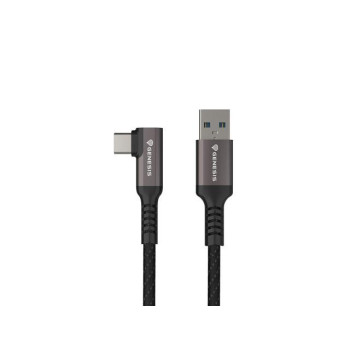 Kabel Genesis USB-C (M) - USB-A (M) 3.1 Gen 1 3M 5GB/S PD 15W VR Czarny