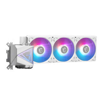 MSI MAG CORELIQUID I360 WHITE system chłodzenia komputerów Procesor Chłodnica cieczy all-in-one 12 cm Biały 1 szt.