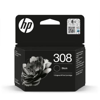 HP Czarny tusz 308 UE