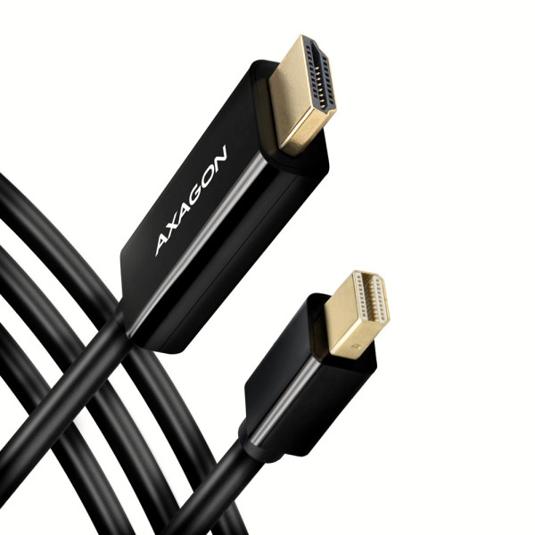 Axagon RVDM-HI14C2 Mini-DisplayPort zu HDMI Adapterkabel 4K 30 Hz 180 cm lang - Kabel - Digital Display Video 1,8 m Mini Axagon RVDM-HI14C2 Mini-DisplayPort zu HDMI Adapterkabel 4K 30 Hz 180 cm lang - Kabel - Digital Display Video 1,8 m Mini
