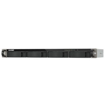 QNAP TS-433eU NAS Rack (1U) Cortex-A Cortex-A55 4 GB 0 TB QNAP Turbo System Czarny
