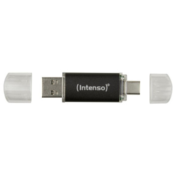 Stick Intenso 256GB USB-A + USB-C black