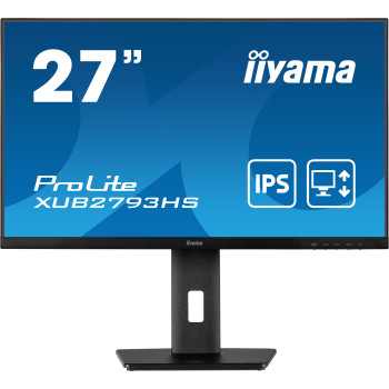 iiyama ProLite XUB2793HS-B7 monitor komputerowy 68,6 cm (27") 1920 x 1080 px Full HD LED Czarny