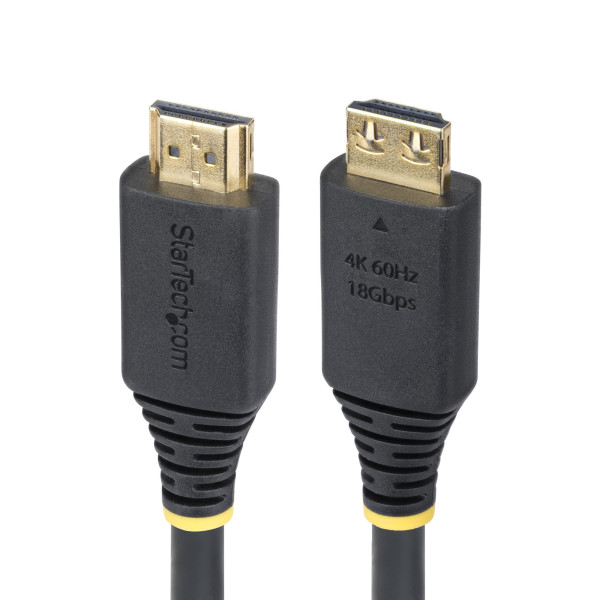 StarTech.com HDMI2-CABLE-GRIP-6F kabel HDMI 1,8 m HDMI Typu A (Standard) Czarny StarTech.com HDMI2-CABLE-GRIP-6F kabel HDMI 1,8 m HDMI Typu A (Standard) Czarny