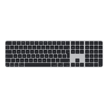 Apple Magic keyboard Universal USB + Bluetooth QWERTY English Black, with Touch ID and Numeric Keypad