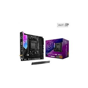 ASRock MB Sc AM5 B850I Lightning WiFi, AMD B850, 2xDDR5, 1xThunderbolt, 1xHDMI, WiFi, Mini-ITX