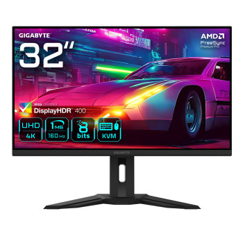GIGABYTE M32UP monitor komputerowy 80 cm (31.5") 3840 x 2160 px 4K Ultra HD LED Czarny