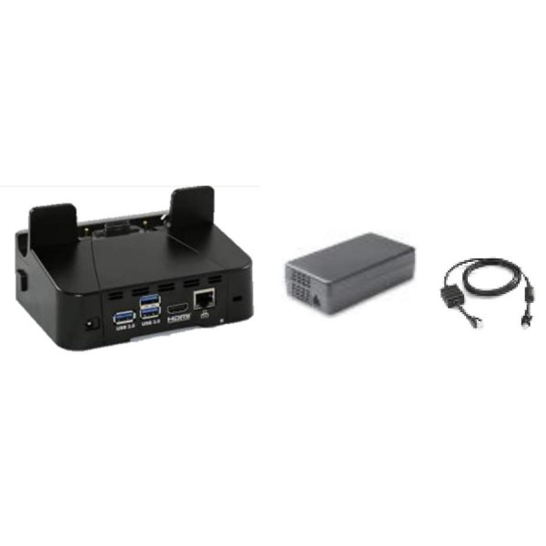 Zebra ET51/ET56 Cradle kit: 1-slot charge and comm. dock, power supply and DC cable. AC line cord sold separately Zebra ET51/ET56 Cradle kit: 1-slot charge and comm. dock, power supply and DC cable. AC line cord sold separately
