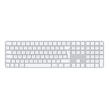 Apple Apple Magic keyboard Universal USB + Bluetooth QWERTZ German White