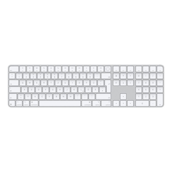 Apple Apple Magic keyboard Universal USB + Bluetooth QWERTZ German White Apple Apple Magic keyboard Universal USB + Bluetooth QWERTZ German White
