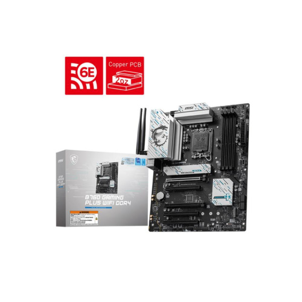 MB B760 S1700 ATX/B760 GAMING PLUS WIFI DDR4 MSI MB B760 S1700 ATX/B760 GAMING PLUS WIFI DDR4 MSI