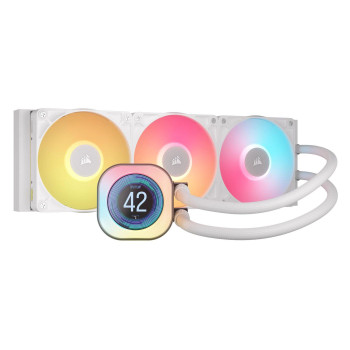 Corsair Icue Link Titan 360 Rx Lcd Processor All-In-One Liquid Cooler 12 Cm White 1 Pc(S)