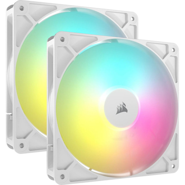 Corsair Rs140 Argb Computer Case Fan 14 Cm White 2 Pc(S) Corsair Rs140 Argb Computer Case Fan 14 Cm White 2 Pc(S)