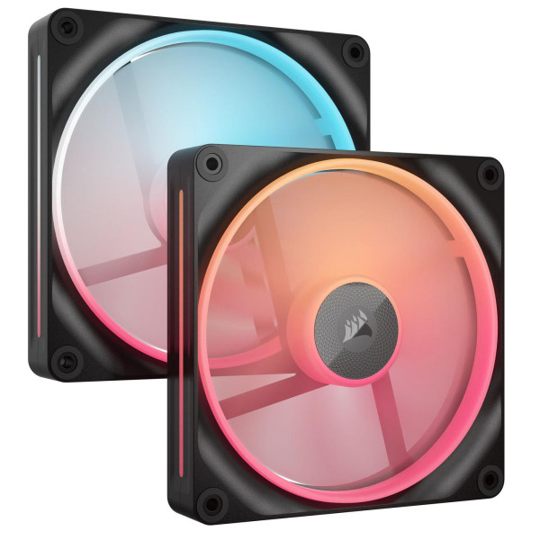 Corsair Icue Link Lx140-R Rgb Computer Case Fan 14 Cm Black 2 Pc(S) Corsair Icue Link Lx140-R Rgb Computer Case Fan 14 Cm Black 2 Pc(S)