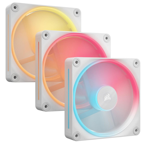 Corsair Icue Link Lx120-R Rgb Computer Case Fan 12 Cm White 3 Pc(S) Corsair Icue Link Lx120-R Rgb Computer Case Fan 12 Cm White 3 Pc(S)