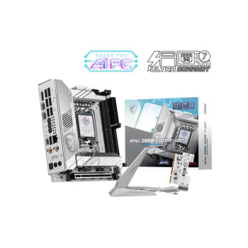 MSI Mpg Z890I Edge Ti Wifi Motherboard Intel Z890 Lga 1851 (Socket V1) Mini Itx
