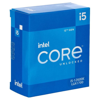 Intel CPU Core i5-12600K (10C/16T // 6P+4E) 3.7 GHz (4.9 GHz Turbo) Box ohne Kühler Sockel 1700 TDP 125W