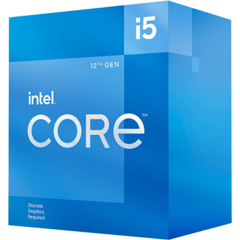 Intel CPU Core i5-12400F (6C/12T // 6P+0E) 2.5 GHz (4.4 GHz Turbo) Box Sockel 1700 TDP 65W