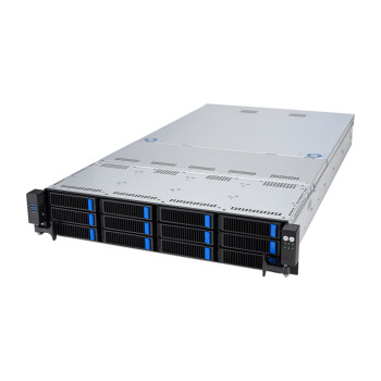 ASUS Barebone Rack Server RS520A-E12-RS12U/1G/1.6kW/12NVMe/FAN/RH/OCP/GPU 2U Single Sockel SP5 90SF02G1-M002Y0