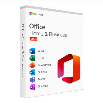 Microsoft Office Home and Business 2024 Box-Pack 1 PC/Mac Deutsch