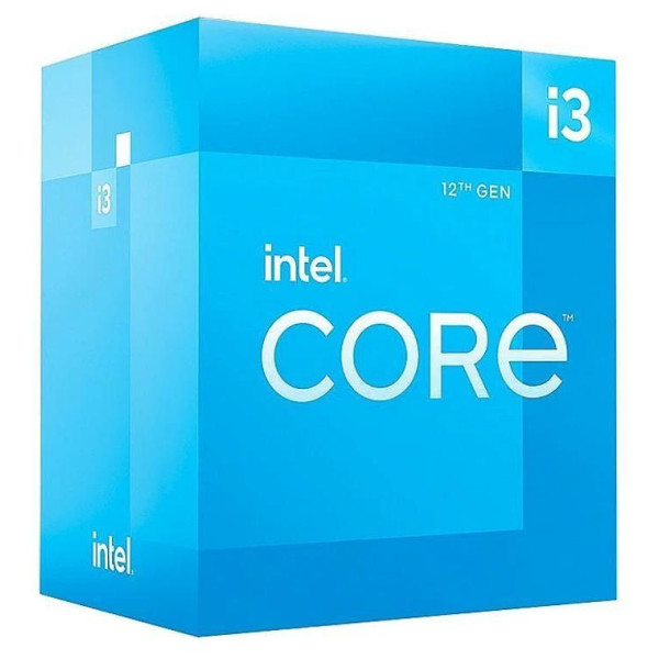 CPU CORE I3-12100F S1700 BOX/3.3G BX8071512100F S RL63 IN CPU CORE I3-12100F S1700 BOX/3.3G BX8071512100F S RL63 IN