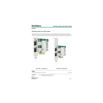 HP NC Ethernet 10Gb 2-port 571SFP+ Adapter 728987-B21 HP RENEW