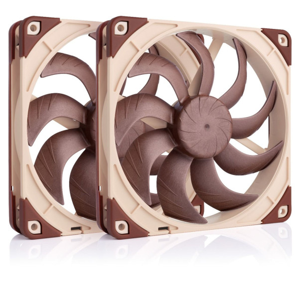 Noctua NF-A14x25 G2 PWM Sx2-PP Gehäuselüfter 140 mm (2 Stück) Noctua NF-A14x25 G2 PWM Sx2-PP Gehäuselüfter 140 mm (2 Stück)