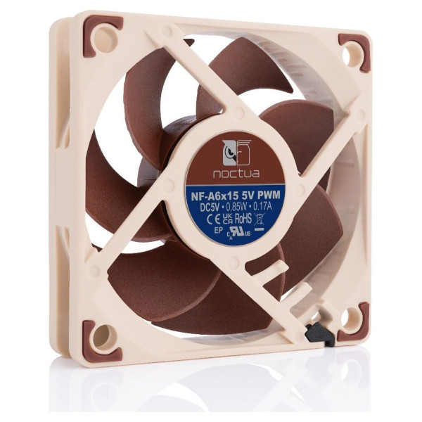 Noctua NF-A6x15 5V PWM Gehäuselüfter 60 mm Noctua NF-A6x15 5V PWM Gehäuselüfter 60 mm