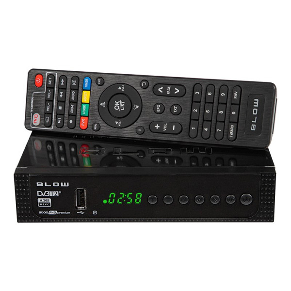 Dekoder tuner DVB-T2 8000FHD Premium Dekoder tuner DVB-T2 8000FHD Premium