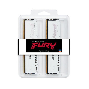Pamięć DDR5 Fury Beast White 32GB(2*16GB)/6000 CL36