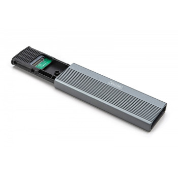 Obudowa USB 3.1 Typ C na dysk SSD M.2 NVMe 10 Gbps aluminiowa, beznarzędziowa