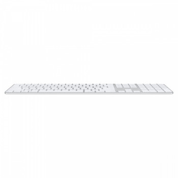 Klawiatura Magic Keyboard z Touch ID i polem numerycznym dla modeli Maca z czipem Apple - angielski (mi?dzynarodowy) - bia?e kla