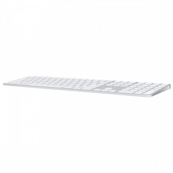 Klawiatura Magic Keyboard z Touch ID i polem numerycznym dla modeli Maca z czipem Apple - angielski (mi?dzynarodowy) - bia?e kla