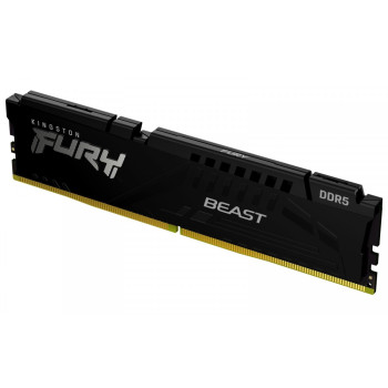 Pamięć do PC DDR5 Fury Beast 16GB(1*16GB)/6000 CL36 czarna
