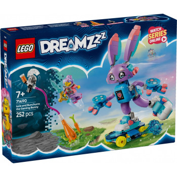 Klocki DREAMZzz 71490 Izzie i gamerski Bunchu