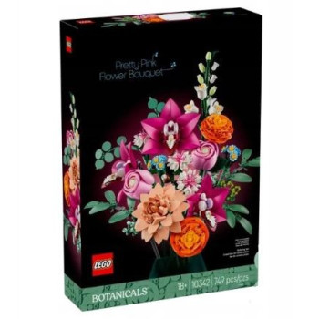 Klocki Botanicals 10342 Piękny bukiet różowych kwiatów