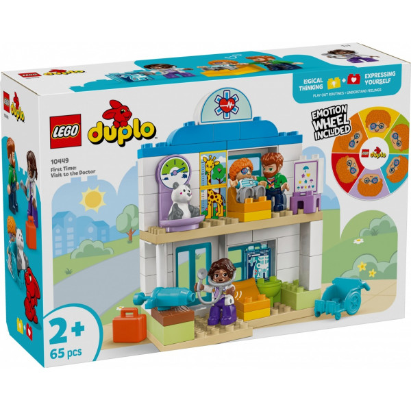 Klocki DUPLO 10449 Pierwszy raz: Wizyta u lekarza Klocki DUPLO 10449 Pierwszy raz: Wizyta u lekarza