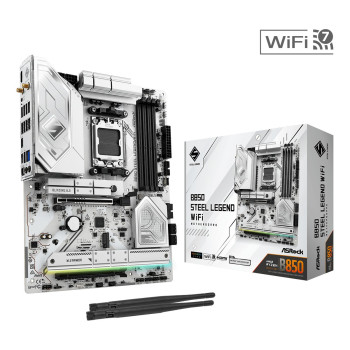 Płyta główna B850 Steel Legend WiFi AM5 4DDR5 ATX