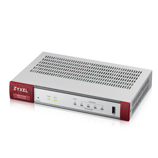 Firewall USG FLEX 50 H, 5 Gigabit user-definable ports, 1*USB with YR Entry Defense Pack Firewall USG FLEX 50 H, 5 Gigabit user-definable ports, 1*USB with YR Entry Defense Pack