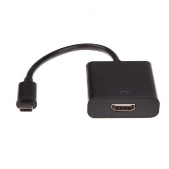 Adapter USB Typ-C do HDMI(F) czarny