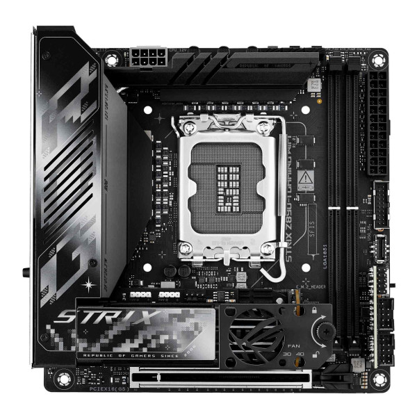 Płyta Asus ROG STRIX Z890-I GAMING WIFI /Z890/DDR5/SATA3/M.2/USB4/WiFi/BT/PCIe5.0/s.1851/Mini-ITX Płyta Asus ROG STRIX Z890-I GAMING WIFI /Z890/DDR5/SATA3/M.2/USB4/WiFi/BT/PCIe5.0/s.1851/Mini-ITX