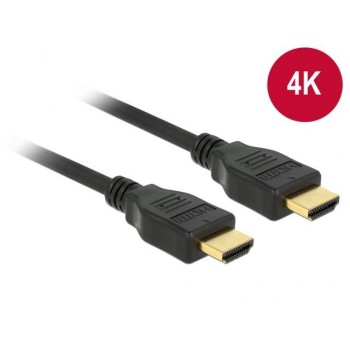 Kabel HDMI-HDMI 4K Ethernet 2m czarny
