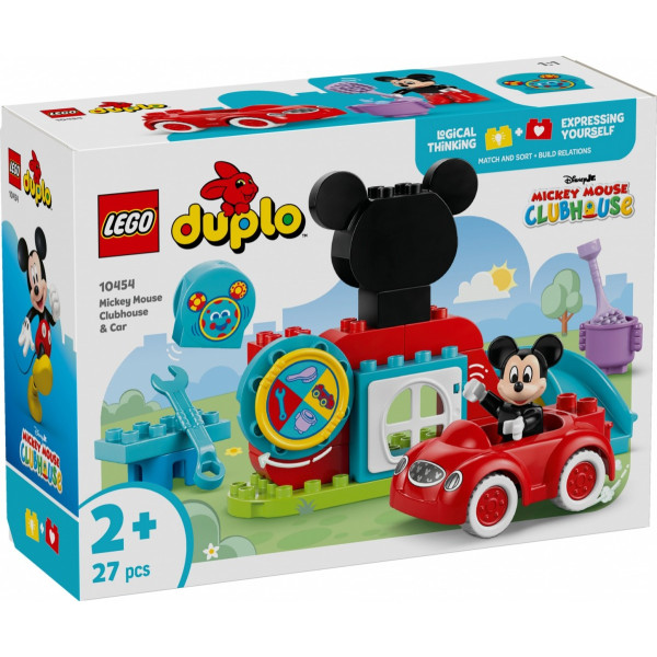 Klocki DUPLO 10454 Klub przyjaciół Myszki Miki i samochód Klocki DUPLO 10454 Klub przyjaciół Myszki Miki i samochód