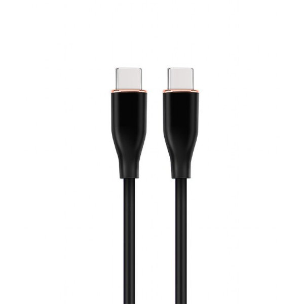 Kabel USB C(M) do USB C(M) 1.5M czarny Kabel USB C(M) do USB C(M) 1.5M czarny