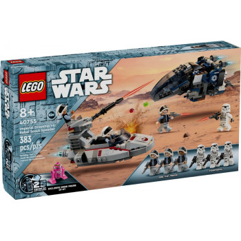 Klocki Star Wars 40755 Imperialny transportowiec kontra zwiadowczy śmigacz Rebelii