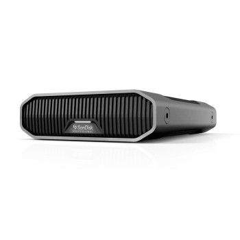 Sandisk G-Drive External Hard Drive 22 Tb Stainless Steel