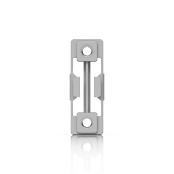 Ubiquiti Rack Mount Kit. 1U snap-in inserts with two vertically aligned cage nuts designed to ensure uniform rack installations.