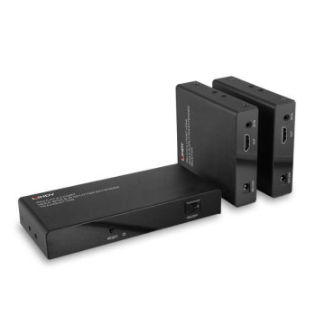 Lindy 70m Cat.6 2 Port HDMI 4K60 & IR Splitter Extender Lindy 70m Cat.6 2 Port HDMI 4K60 & IR Splitter Extender, 3840 x 2160 pix
