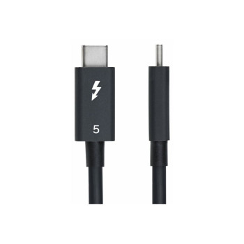 StarTech.com 2.6ft (80cm) Thunderbolt 5 Cable, 80Gbps/120Gbps, Certified - Thunderbolt-Kabel - Thunderbolt 5 zu Thunderbolt 5 - 